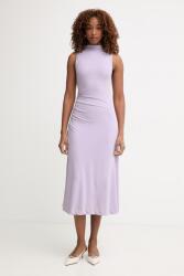 HUGO BOSS rochie cu vâscoză Eylai PPY2-SUD1GC_45X (50557369)