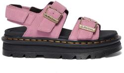 Dr. Martens sandale cu platformă pentru femei, din piele întoarsă ZebZag Sandal PPY2-OBD3TU_30X (DM42689650)