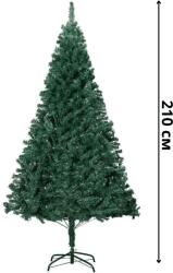 GAMISOTE Елха зелена 210 см. с метална стойка gamisote