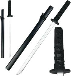 LEAN Toys Fekete fa katana 70cm, pochvával (22125)