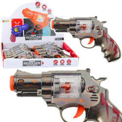 LEAN Toys Játék puskás revolver fény- és hanghatással (24269)
