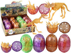 LEAN Toys Kibontható dinoszauritos tojás, színes (16304)