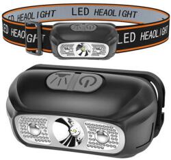 LEAN LED Fejlámpa USB töltéssel (21013)