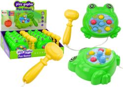 LEAN Toys Zöld Béka Ütőjáték (18334)