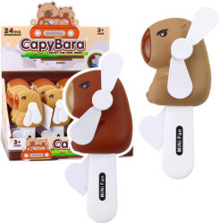 LEAN Toys Kapibara kézi ventilátor (14, 5 cm) (27525)
