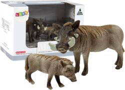 LEAN Toys Afrikai guánó készlet - felnőtt és bébi guánó (12325)