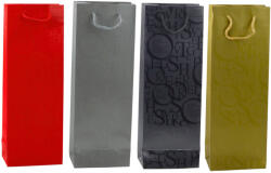 LEAN Toys Boros ajándéktasak, fekete, ezüst, grafit, arany (22276)