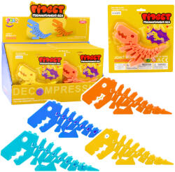 LEAN Toys Dinozaur Puzzle Fidget 3D - Hajlítható Dinó Játék (24585)