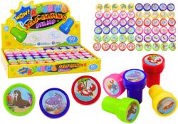 LEAN Toys Tengeri állatos pecsétszett 6 színben (17965)