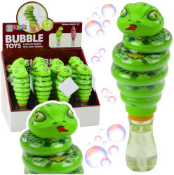 LEAN Toys Zöld kétéltű buborékfújó játék (24386)