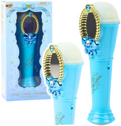 LEAN Toys Magiczne Lustro Z Mikrofonem USB MP3 Światła Dźwięki Niebieski (7816)