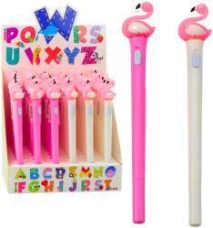 LEAN Toys Flaming mintás világító toll, 0.7mm (21555)