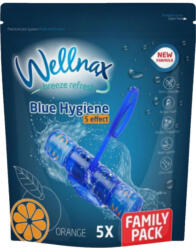 Wellnax Breeze Refresh 5 Effekt Blue Hygiene WC frissítő 5X50g - Narancs