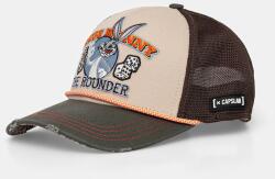 Capslab trucker sapka - bézs Univerzális méret