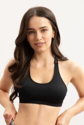 Paloma Pink Sutien sport Black Top Straps întărite, S