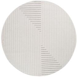 Ayyildiz Krémszínű kerek kültéri-beltéri szőnyeg ø 80 cm Nova 1202 - Ayyildiz Carpets