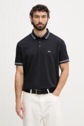 Giorgio Armani férfi pamut póló - sötétkék S - answear - 21 990 Ft