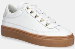 Furla bőr sportcipő Enjoy Lace-Up Sneaker - fehér Női 36
