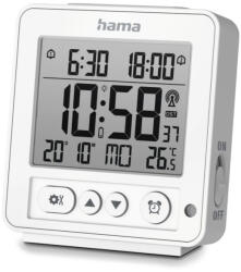 Hama Rhodes digitális rádiós ébresztőóra LCD - fehér (00185894) (00185894)