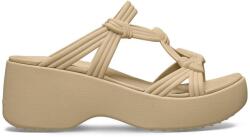 Crocs Brooklyn Knot Sky Sandal platformos női szandál (212011-205 W9)