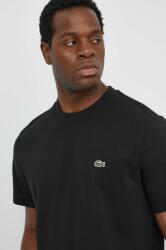 Lacoste basic férfi pamut póló - fekete L