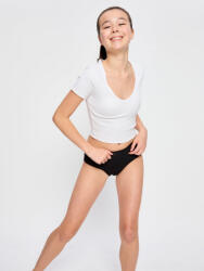 Modibodi Chiloți menstruali pentru fete Modibodi Teen Hipster Boyleg Moderate Black (DMKMTHBMB) 10-12 ani (184772)
