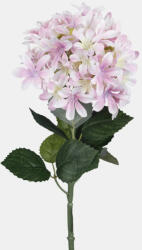 MOS Hortenzia (Hydrangea) prémium dekorációs művirág szál 68cm, pink színű
