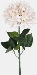 MOS Hortenzia (Hydrangea) prémium dekorációs művirág szál 68cm, púder színű