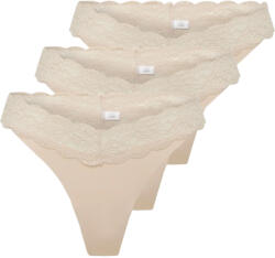 ONLY 3PACK tanga pentru femei ONLY bej (15340169-Peach Taffy) S (185440)