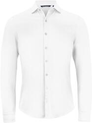 Cutter & BUCK 2410 / Férfi hosszú ujjú piké ing - fehér L (68241000103)