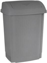 Plast Team Coș de gunoi basculant 25 l, gri Cos de gunoi