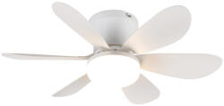 TRIO LUND R67462131 távirányítós ventilátoros lámpa, 1x8W LED, 2700K-6000K, 850 lm (R67462131)