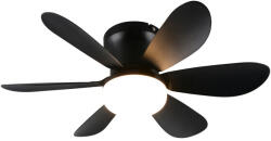 TRIO LUND R67462132 távirányítós ventilátoros lámpa, 1x8W LED, 2700K-6000K, 850 lm (R67462132)