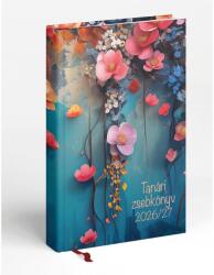  5311-71 Reálszisztéma Tanári zsebkönyv 2026/2027 heti beosztású naptár, floral (5311-71)