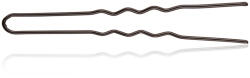  Hair Care hullámos hajtű fekete 7cm 250db (XS401055)