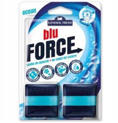 General Fresh WC tartály tabletta/illatosító 2 db/csomag Blue Force tenger - papirx