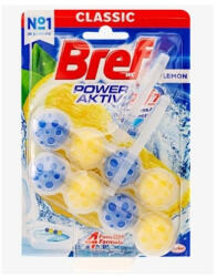 Bref WC illatosító 2 x 50 g golyós Power Aktiv Bref Lemon