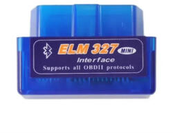 BESTSELLS Interfata OBD II HOZRO, diagnoza auto pe telefon, conexiune bluetooth ELM327 - Albastru