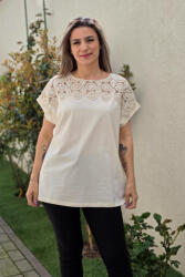 Magazin Traditional Bluza cu dantela Camelia 2
