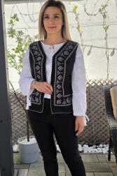Magazin Traditional Vesta brodata traditional Olguta 9