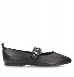Tamaris Női balerinacipő Tamaris 1-22101-46-003 Black fekete mary jane (1-22101-46-003)