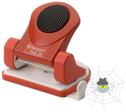 KANGARO Perfo-20 2 lyukú fém lyukasztó - 20 lap - piros