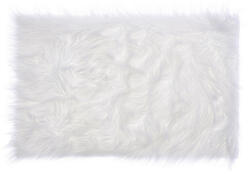 AdTrend Covoras blana artificiala alba 100 x 50 cm (112255) Covor