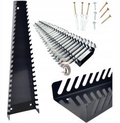 Bestselection Lapos Kulcstartó 25 Szintes Műhelyrendező 59 cm Fém (Wieszak Organizer na klucze płaskie oczkowe)