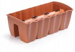 Prosperplast Crown DCRO600 korláttartó kaspó Terrakotta (R624)