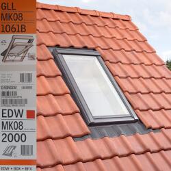 VELUX Fereastra VELUX GLL 78X140 1061B + Rama EDW 2000 (VELUX GLL MK08 1061B +EDW 2000)