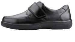 Waldlaufer Pantofi barbati, negru, casual, piele naturala, cu talpa joasa, Waldlaufer 633301-174-001-Ken-Negru (Marime: 41) (633301-174-001-Ken-Negru-41)