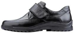 Waldlaufer Pantofi barbati, negru, casual, piele naturala, cu talpa groasa, Waldlaufer 613300-174-001-Kai-Negru (Marime: 40, 5) (613300-174-001-Kai-Negru-40,5)