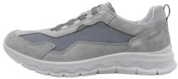 Grisport Pantofi barbati, gri, sport, piele intoarsa si textil, cu talpa groasa, Grisport 892695-44518V14T-Gri (Marime: 46) (892695-44518V14T-Gri-46)
