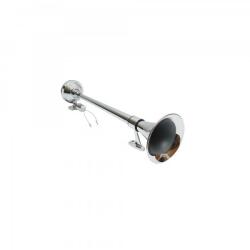 ALM Claxon rotund camion / auto 1 trompeta 63 cm pentru compresor aer 12V 24V (ALM 150426-5)